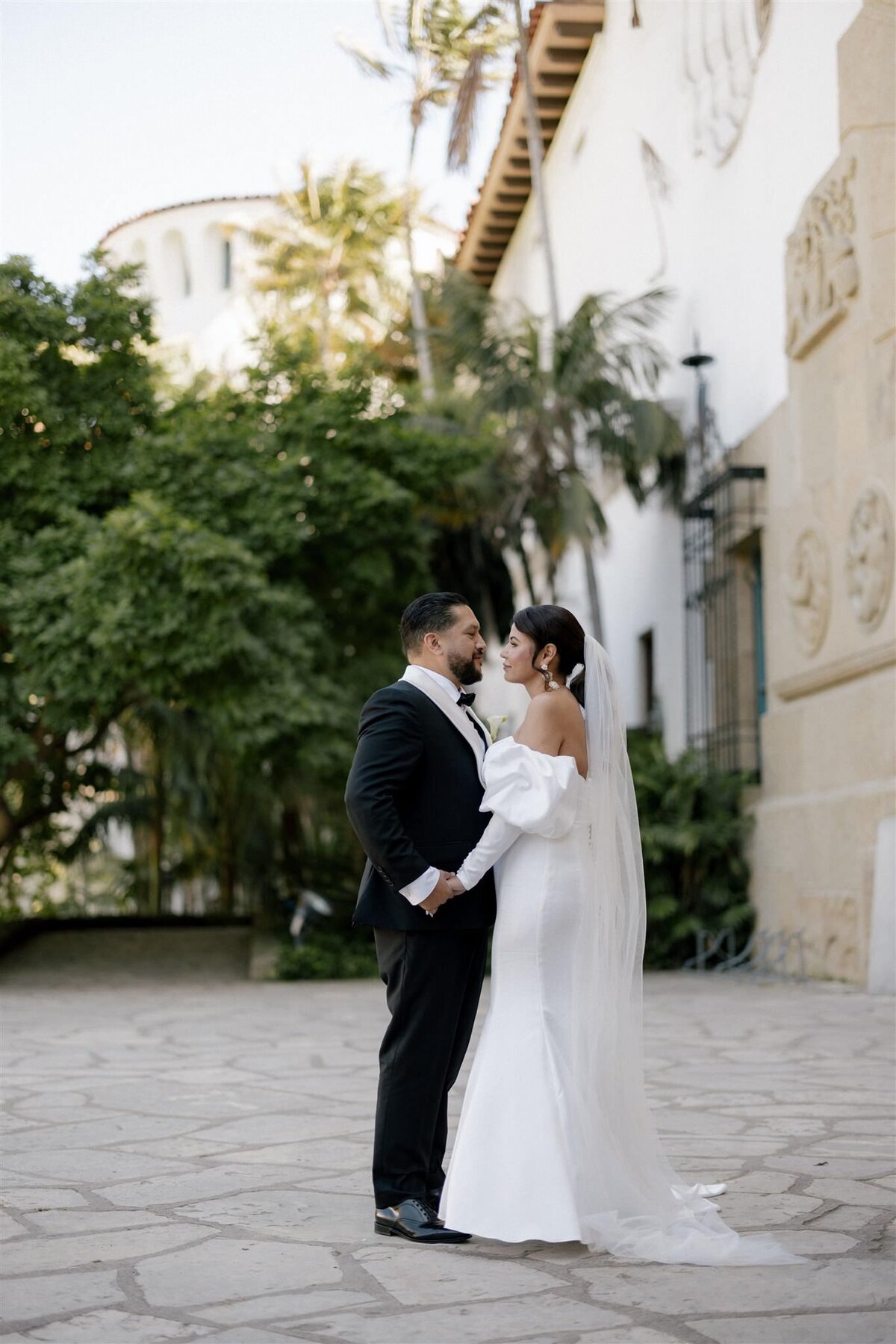 Santa Barbara Courthouse wedding ceremony - 24