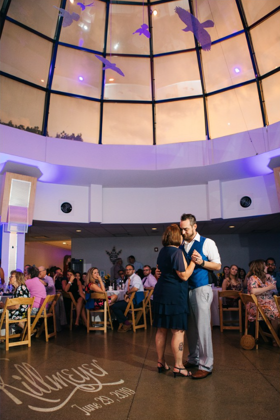 Wedding at National Aviary, Pittsburgh, PA