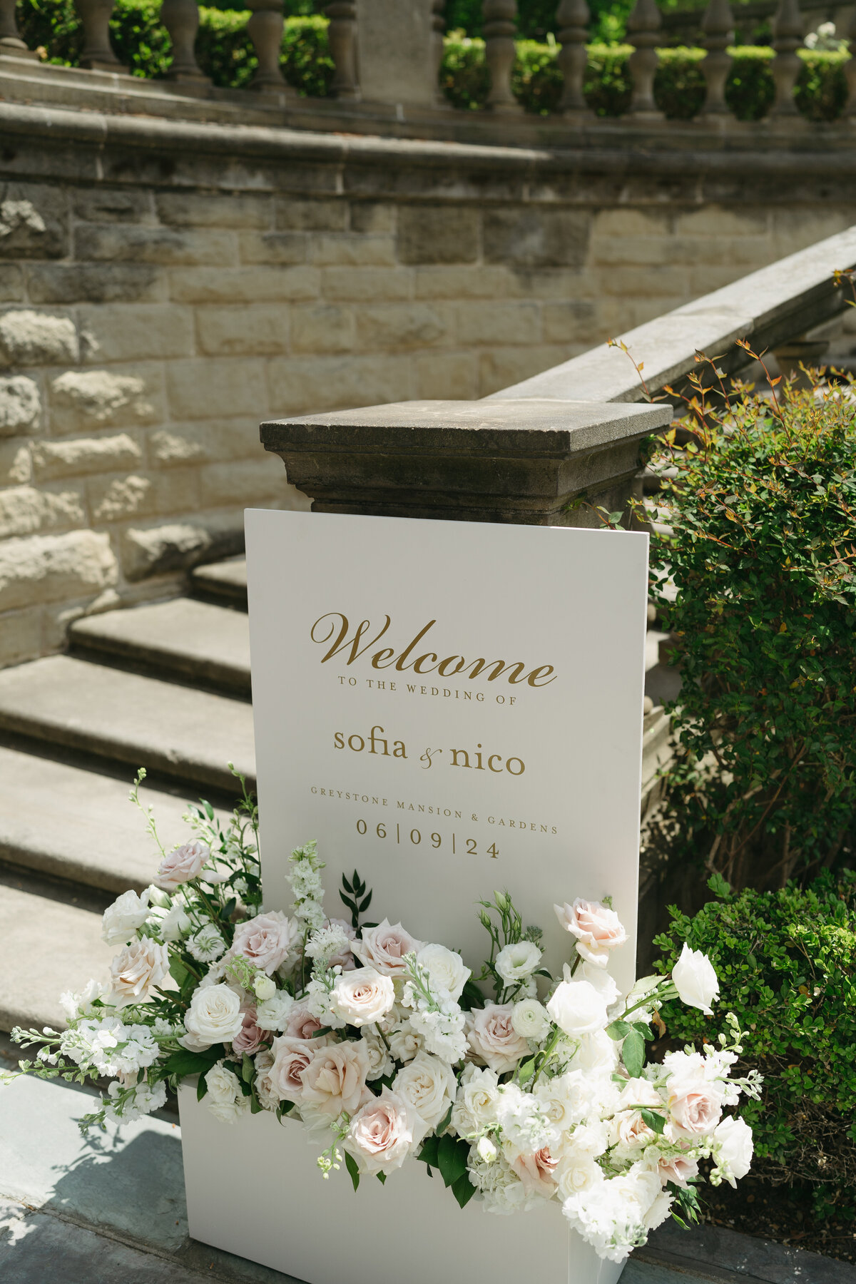 Luxury Beverly Hills California Wedding at Greystone Mansion and Gardens