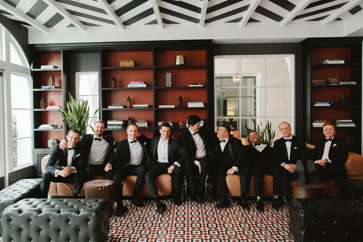 Santa Barbara Wedding Florist - Hotel Californian - Autumn Marcelle Design (67)