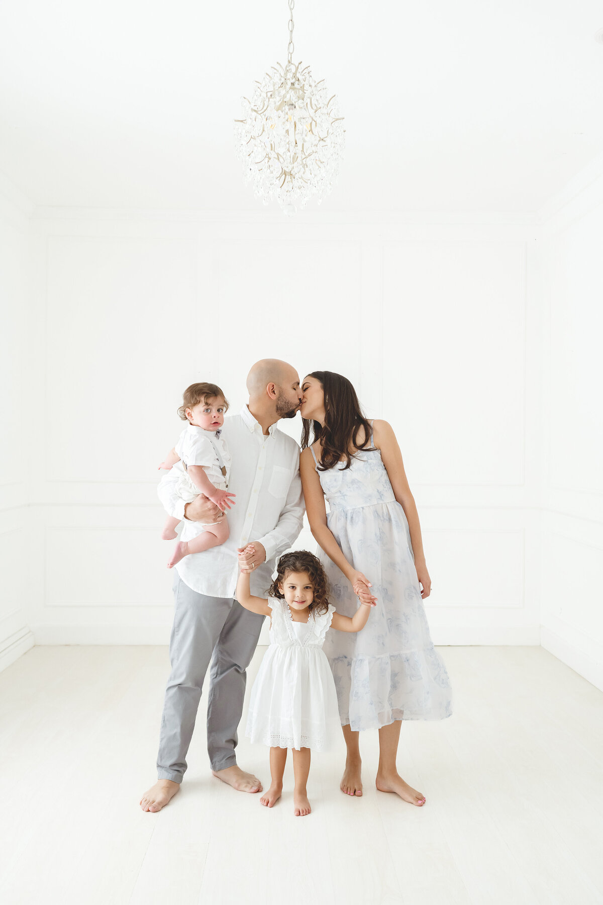 Phoenix family photography in studio photos