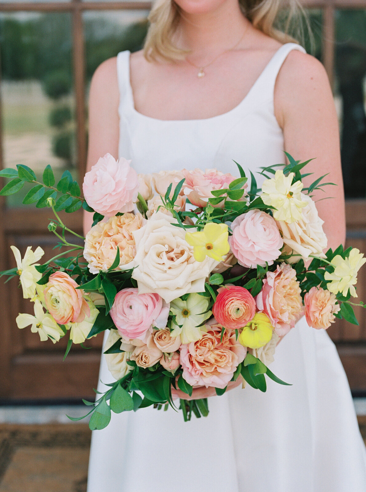 The French Farmhouse - Collinsville TX - Emily + Tommy - Film - Stephanie Michelle Photography - @stephaniemichellephotog-100