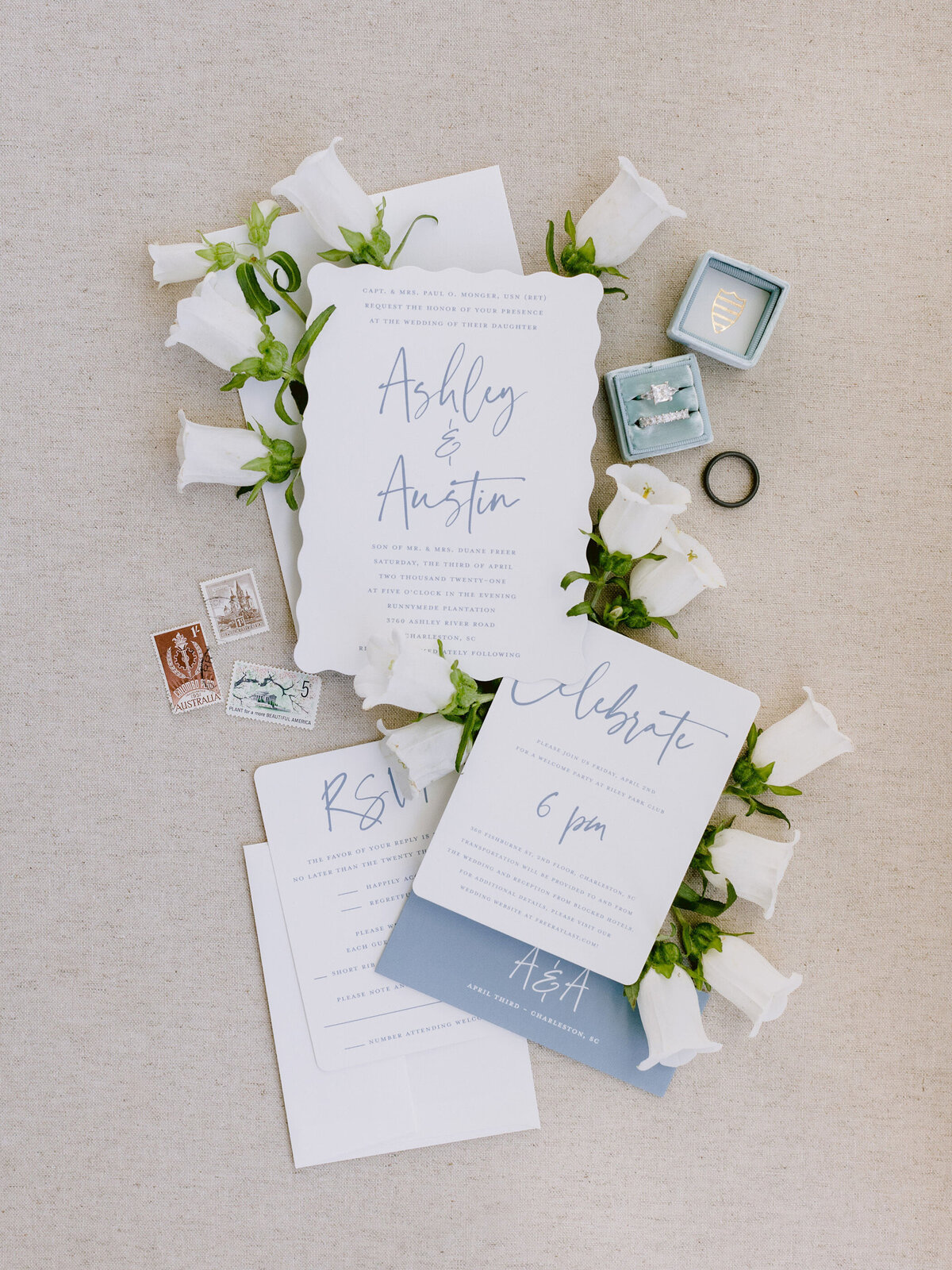 Ashley + Austin | Wedding at Runnymede by Pure Luxe Bride: Charleston Wedding and Event Planners