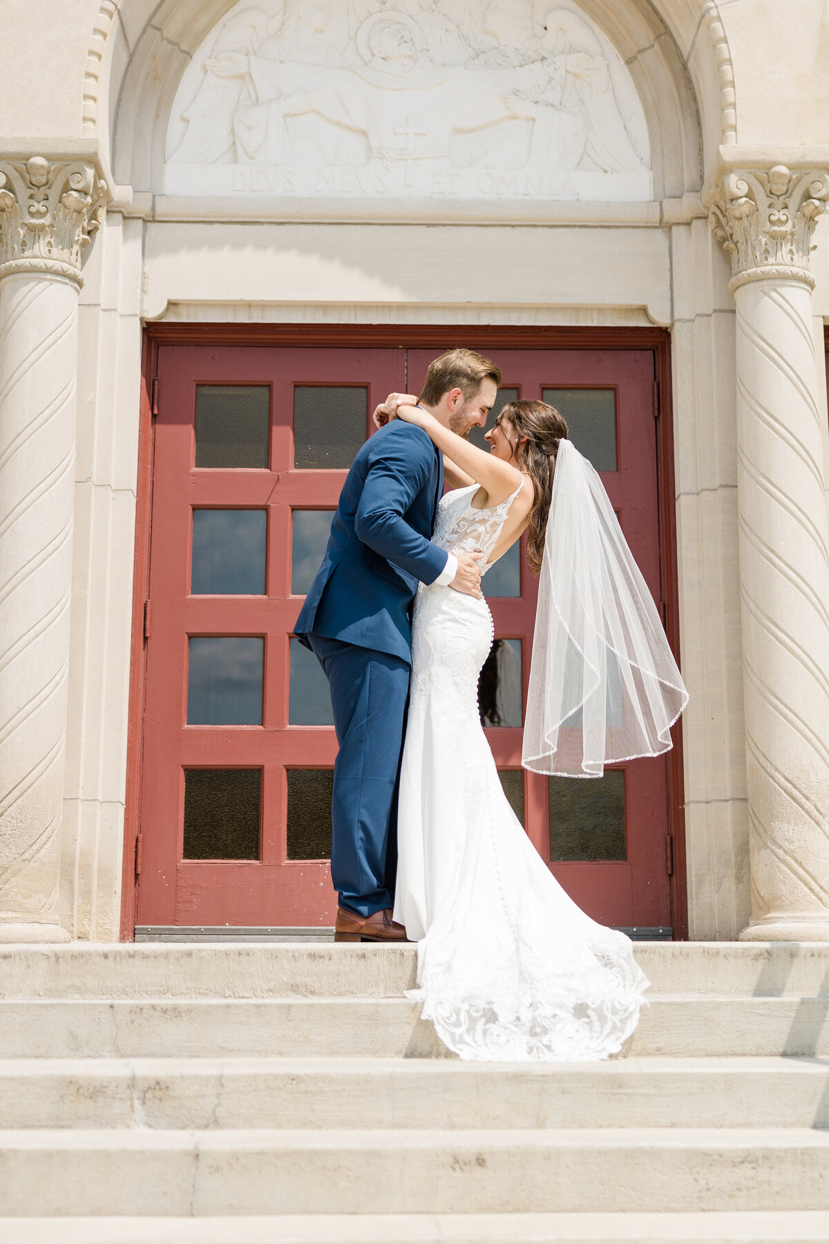 Minnesota Photographer wedding church portraits