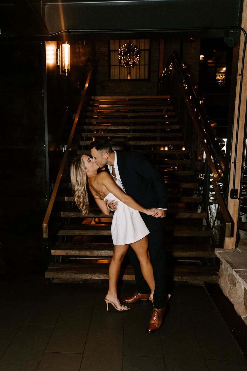 Urban Still House Engagement Photos
