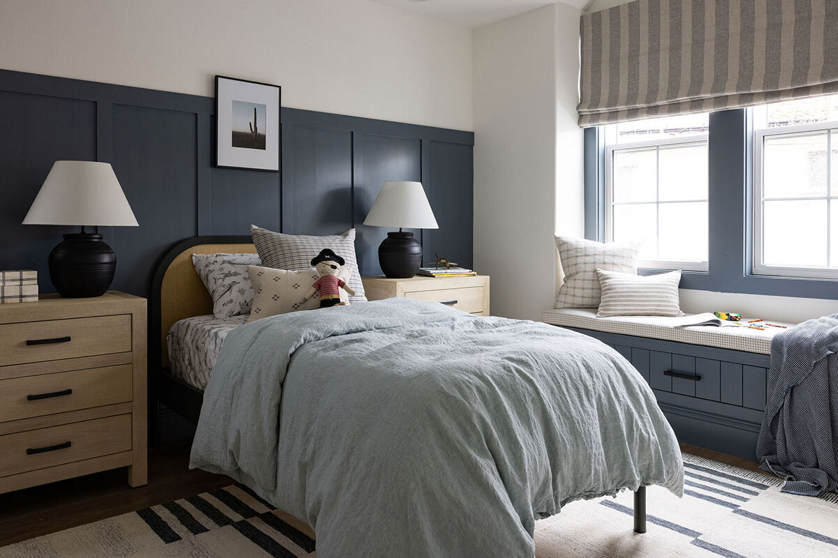 Soft color palette and seamless design in a beachside Seal Beach retreat
