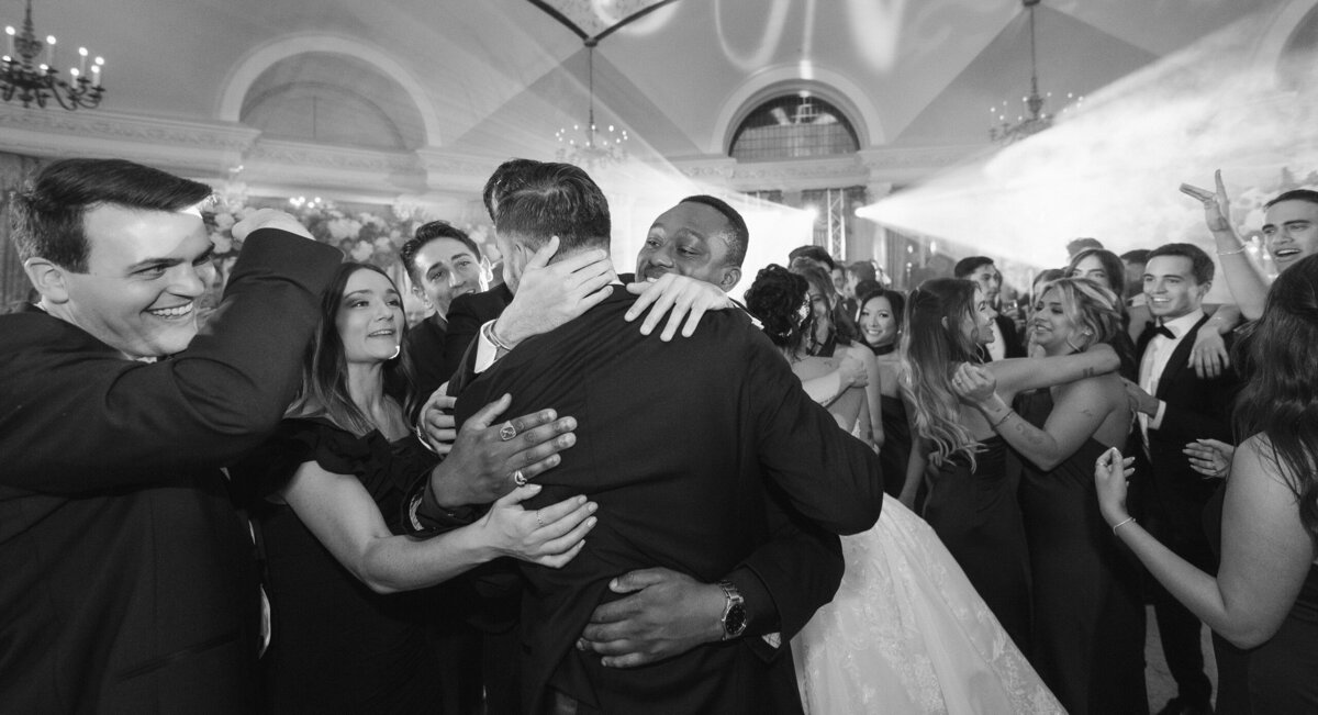 wedding reception at the pleasantdale chateau in north jersey photos by the best photographer suess moments