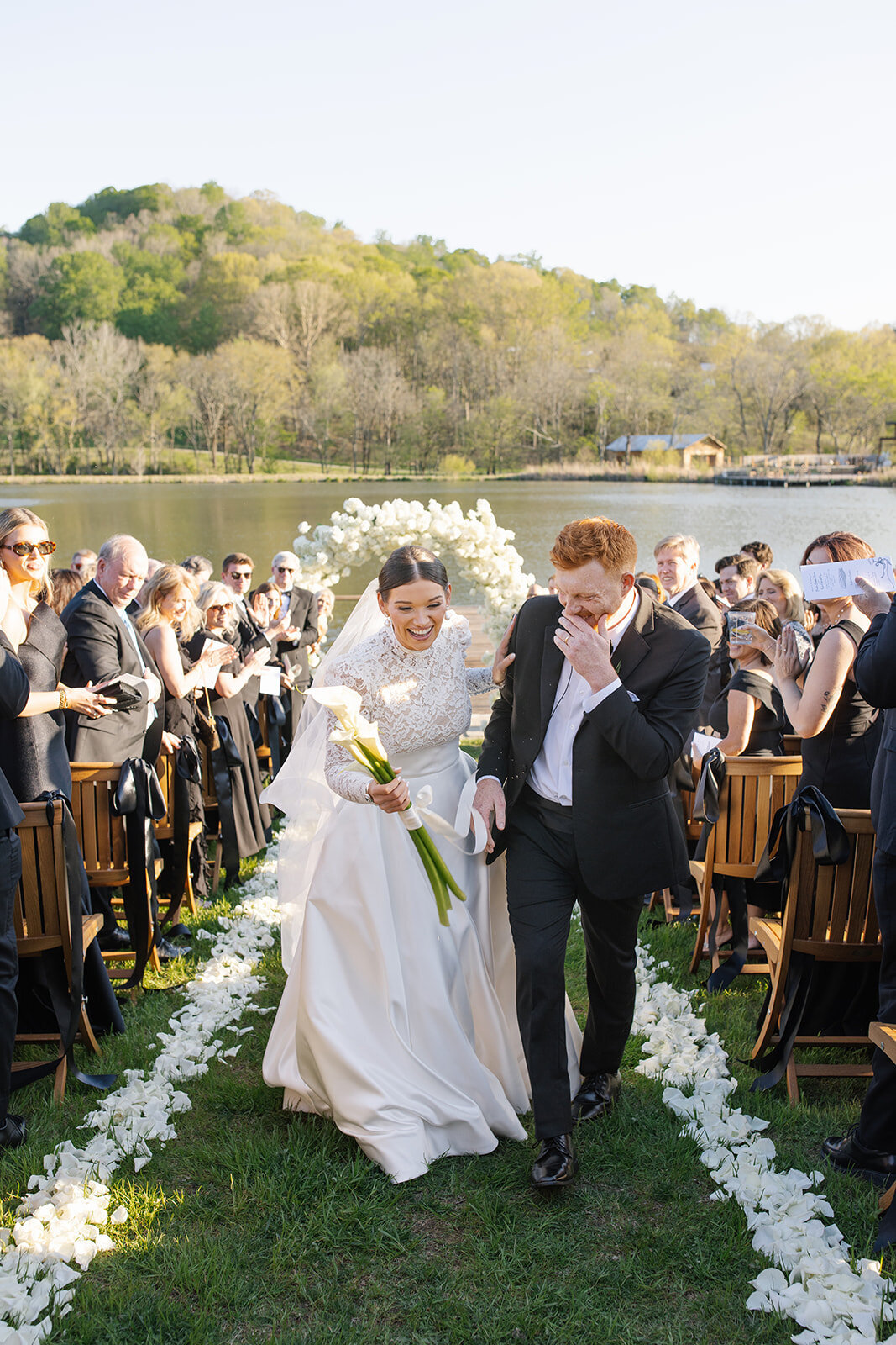 15 Southall Farm Inn TN Wedding Black Bows_Fete Nashville Luxury