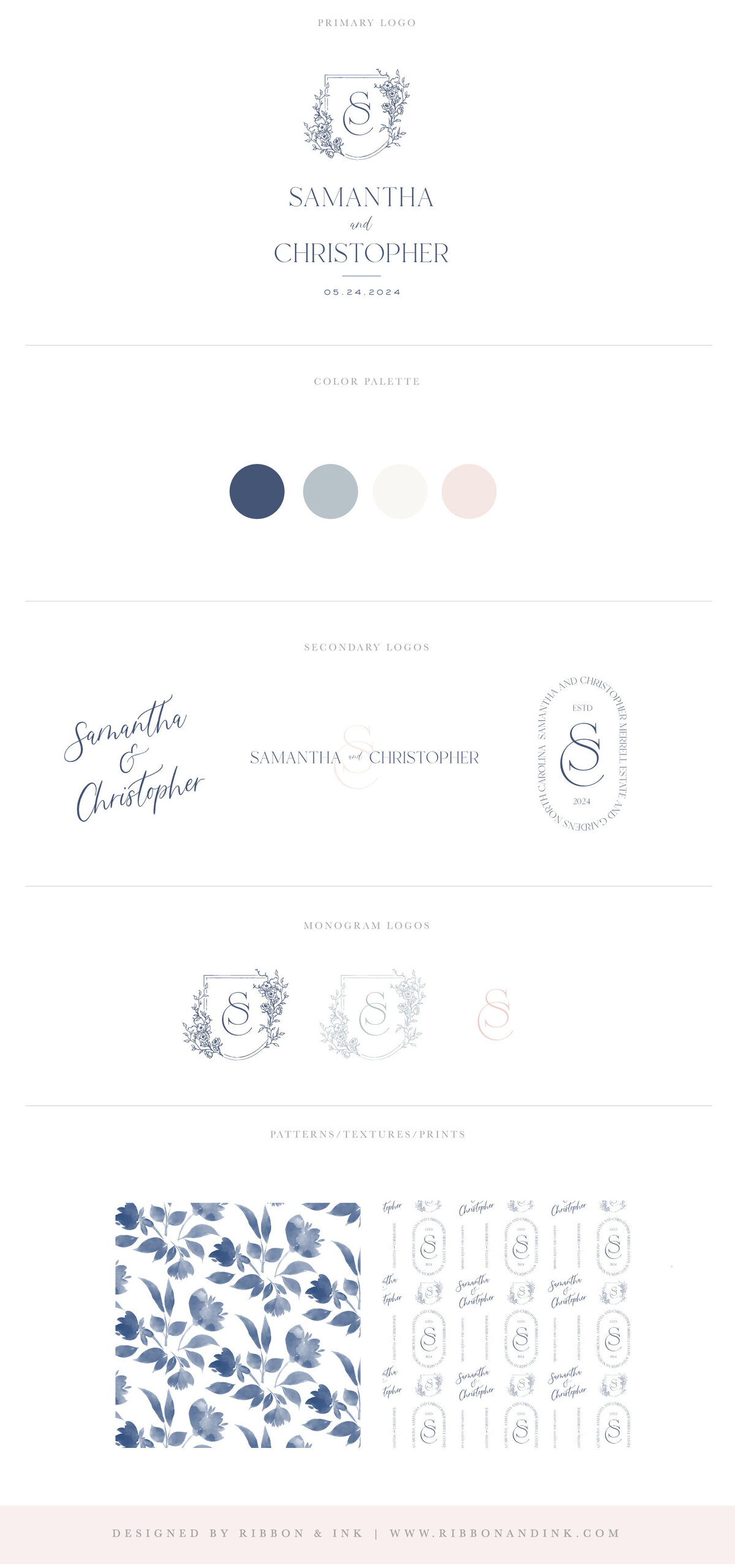 wedding-logo-monogram-website-modern-romantic-blue-navy-pink-WeddingBranding-Bundle03-BrandBoard