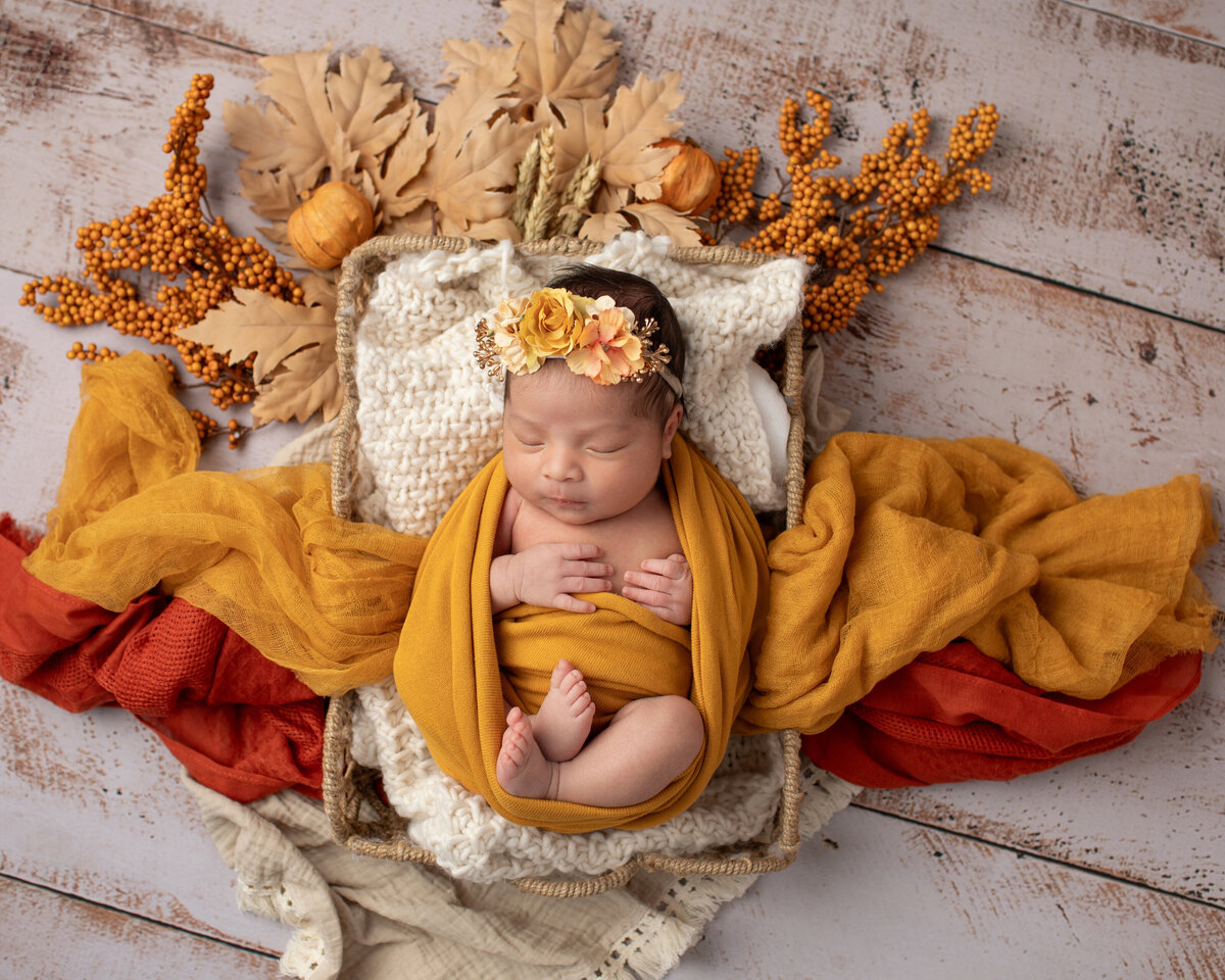 fall-newborn-girl