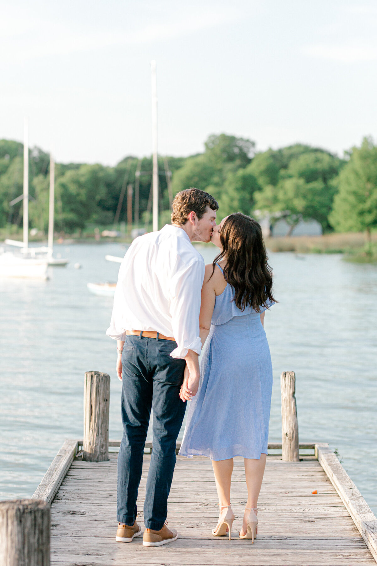 Genevieve & Matt White Rock Lake Engagement Session | Dallas Wedding Photographer | Sami Kathryn Photography-5