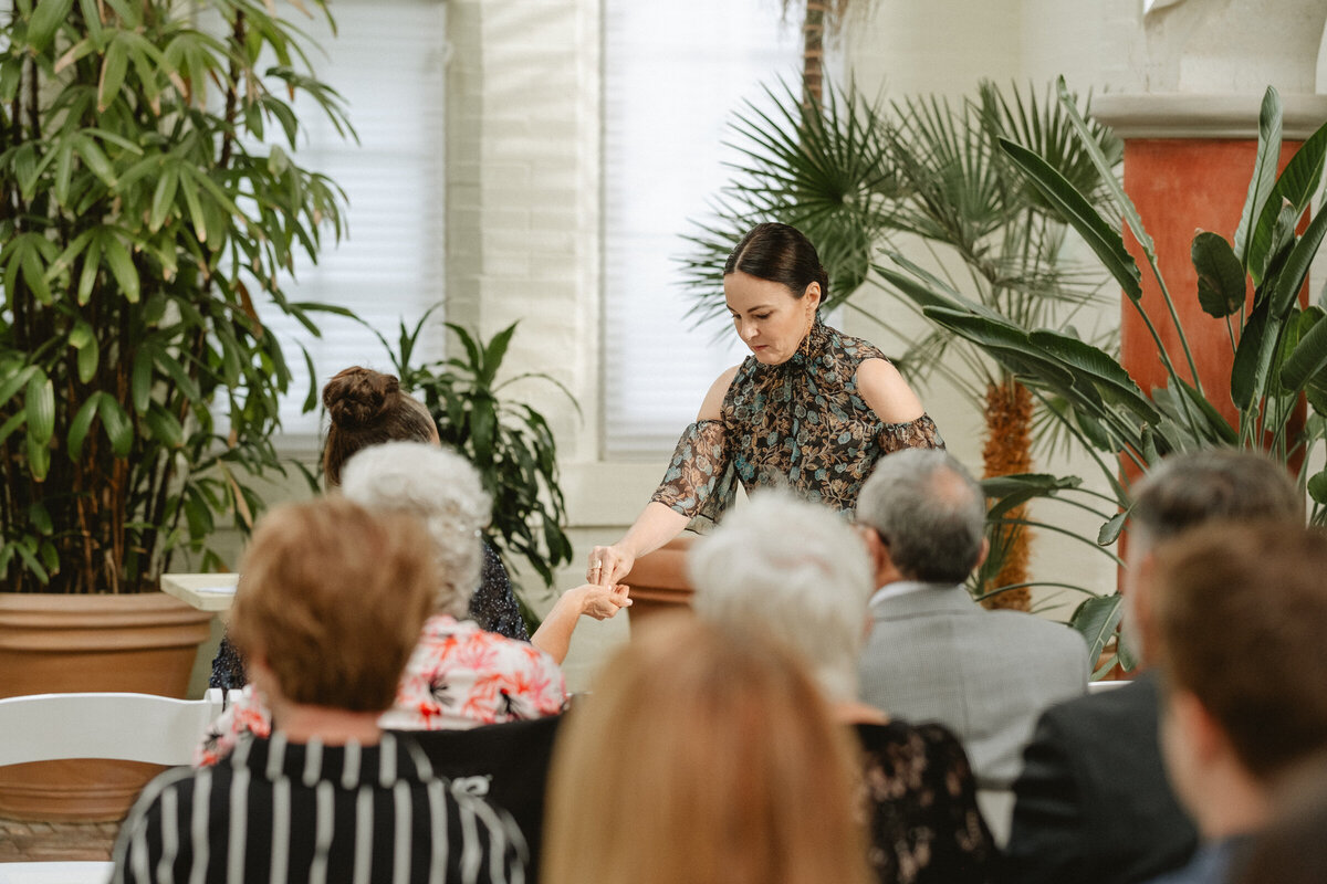 documentary photographer garden greenhouse wedding-89