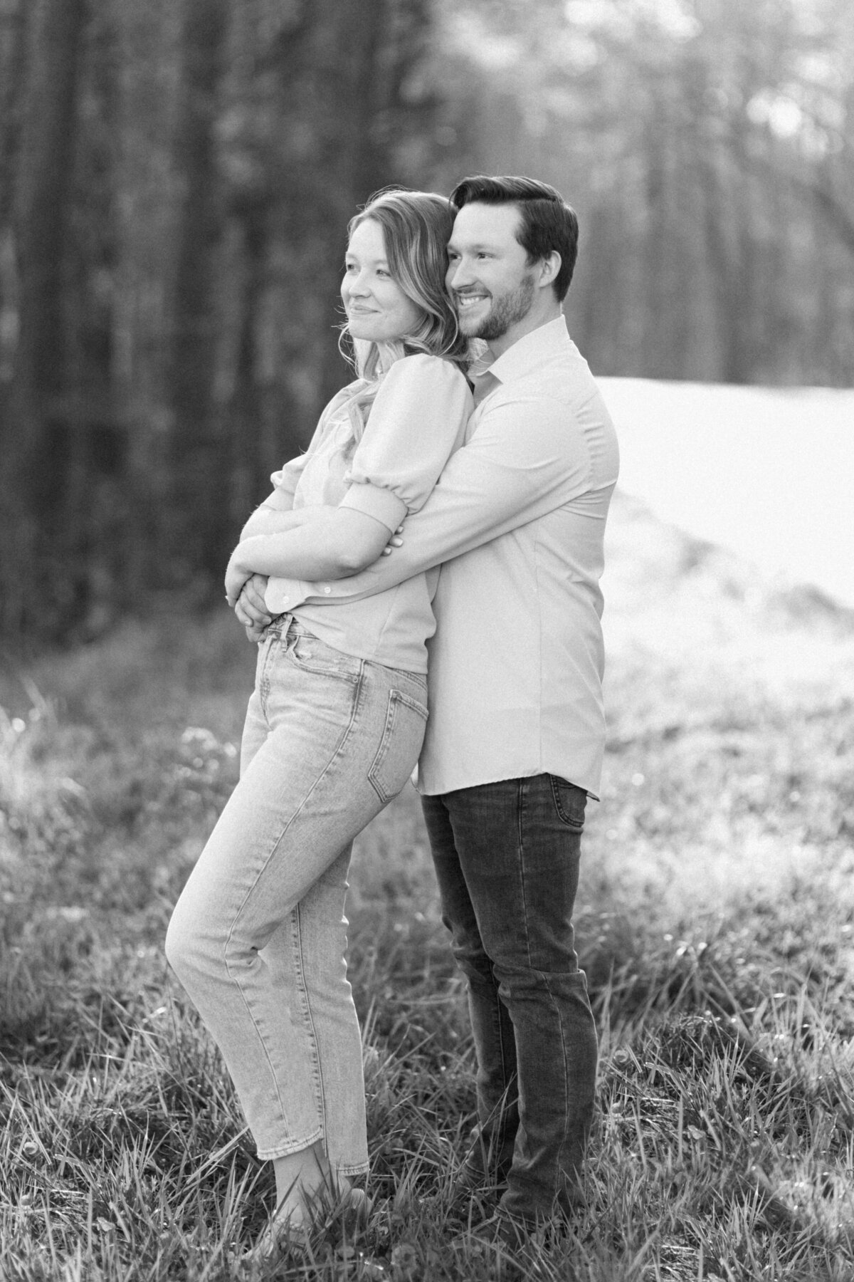 Alyssa and Craig Moutain Engagement - FootHills Parkway - East Tennessee Wedding Photographer - Alaina René Photogrphy-39-2