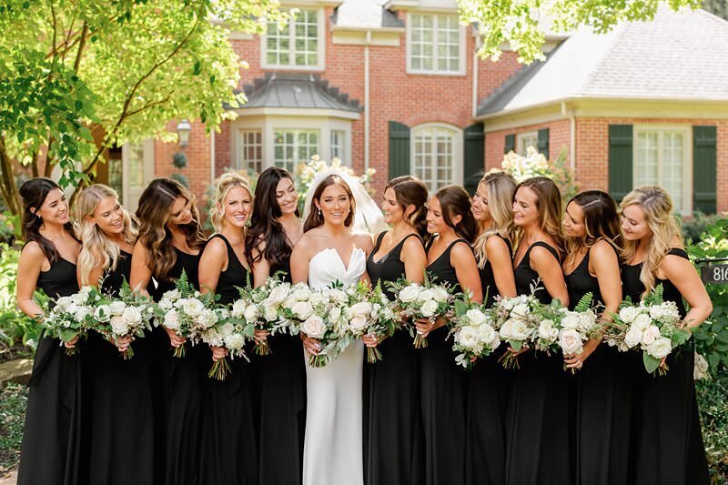 Classic Wedding at City Church of Evansville with Reception at ECC076