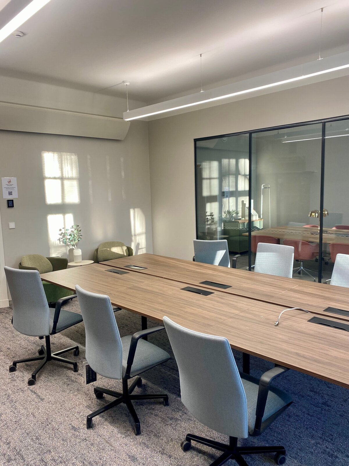 Trevian arvokiinteistö valmiina. Kuvassa toimistotila