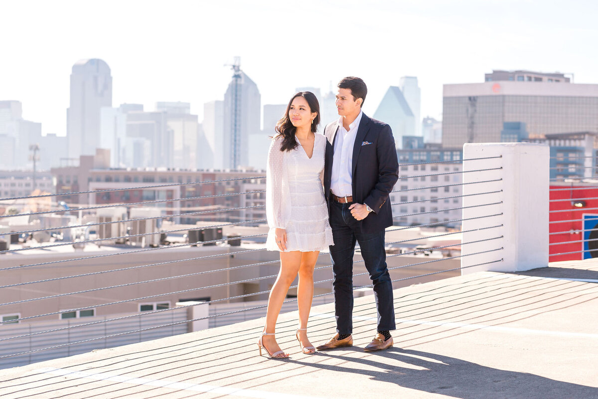 Josephine&MarkDallasArtDistrictTexasEngagement19