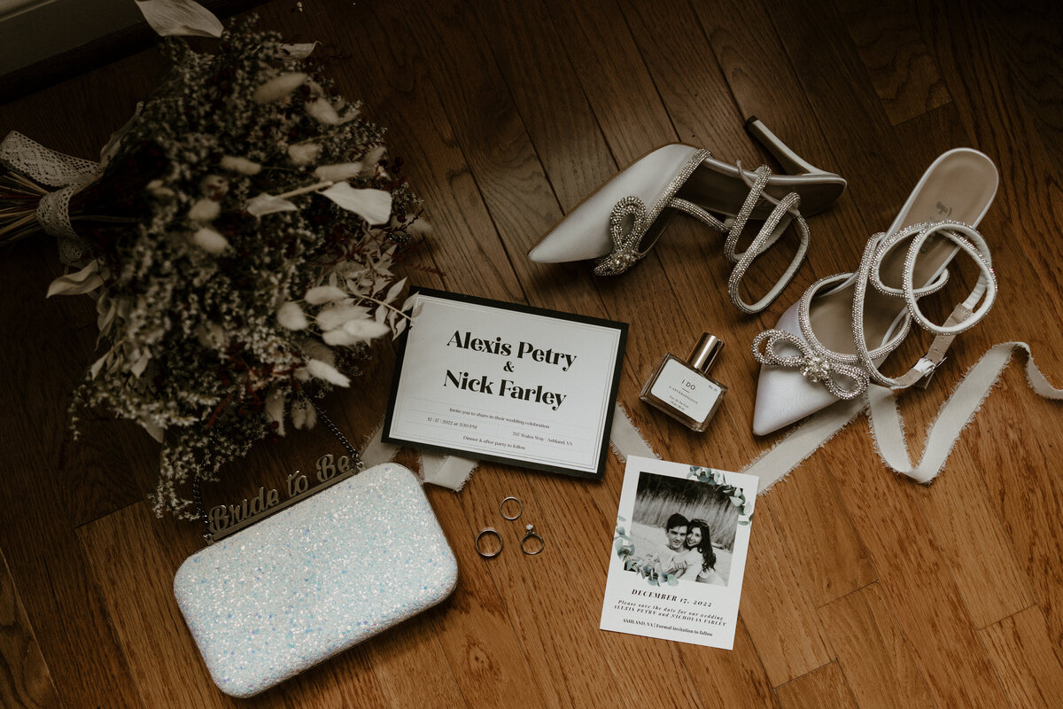 Wedding Details in Richmond Virginia by classic wedding photographer