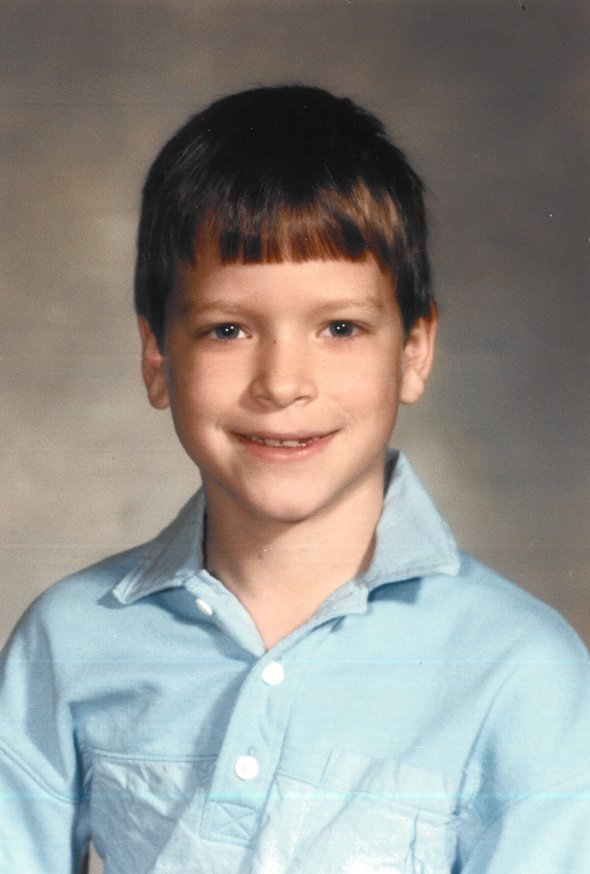 Brent Ray Fraser School Photo - Fall 1986 Age 7