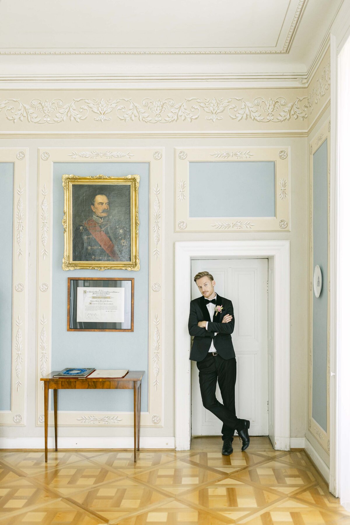 Svatba na zámku fine art svatební fotografie Ludmila Esterková