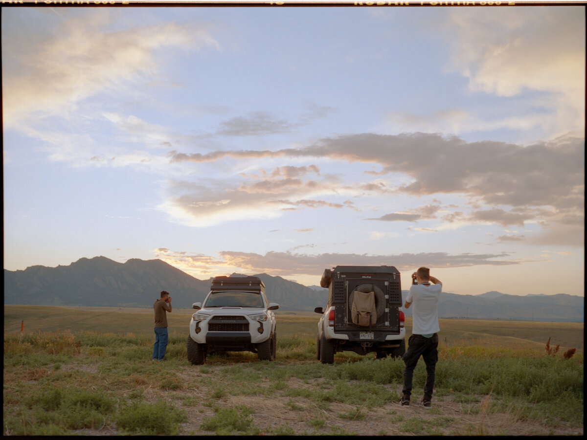 Boulder, Kyle & Kevin Sunset (6x8)-2
