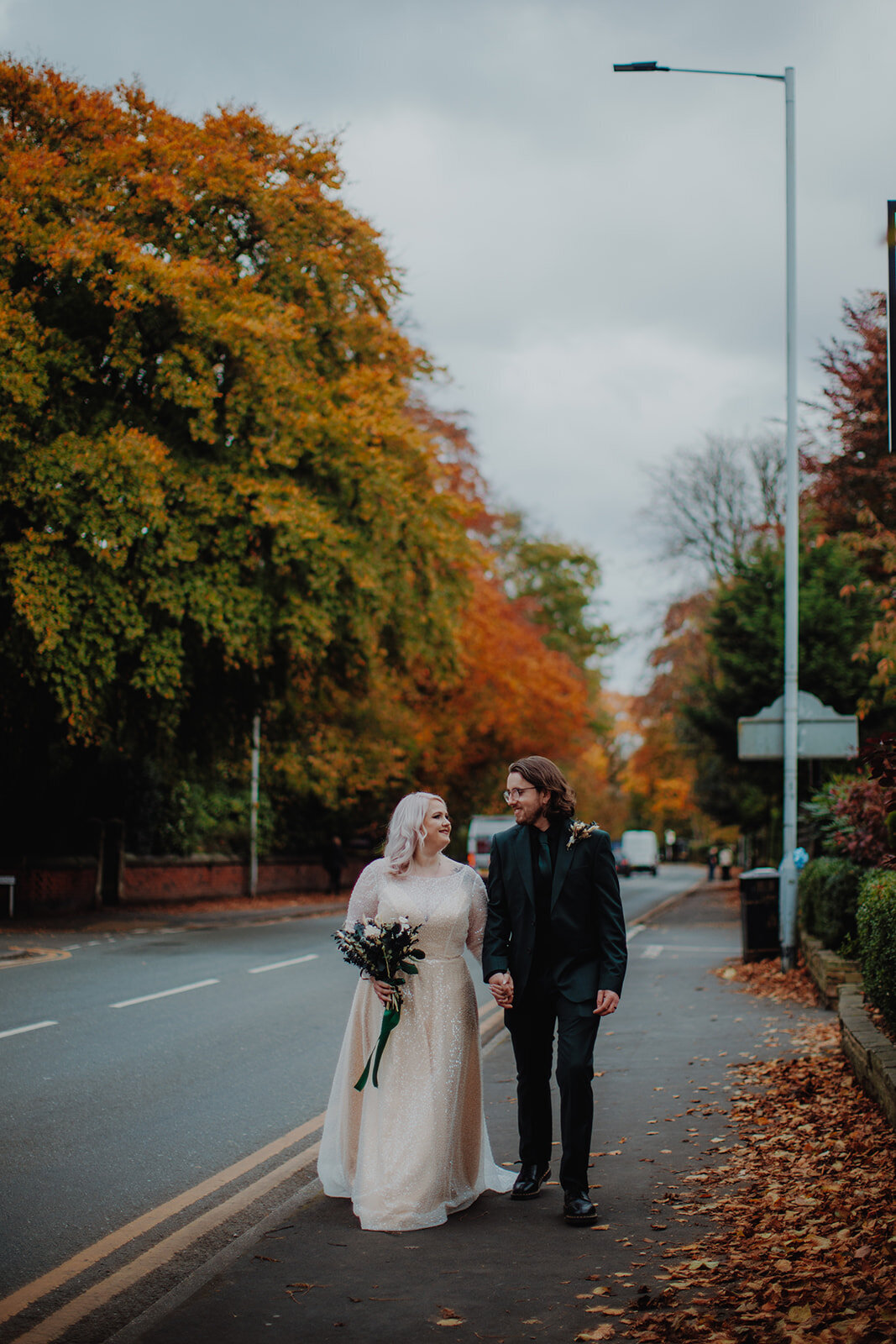 RACH & JOE - Autumn City Wedding - Manchester Wedding Photography - Alternative Wedding Photography