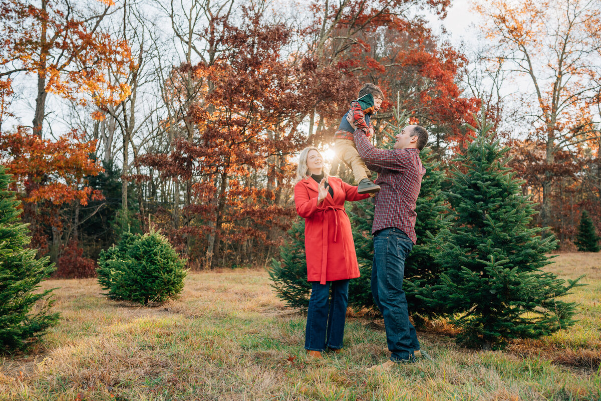 Christmas Tree Farm Mini Sessions | Connecticut Family Photographer-3