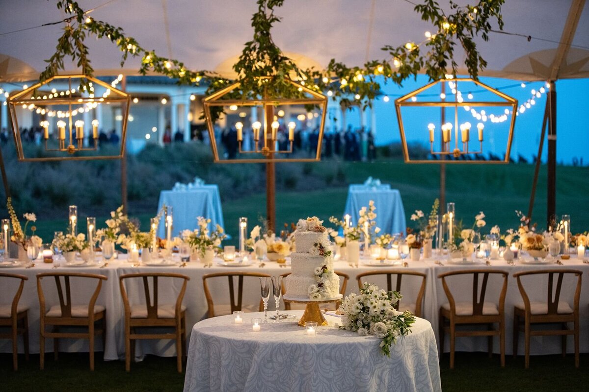 Luxury wedding reception in South Carolina