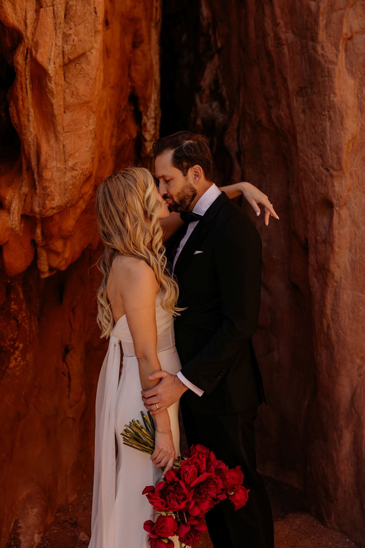 kissing couple