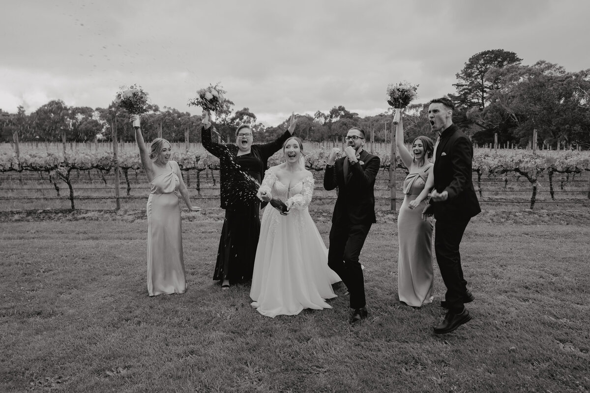 The wedding by Balnarring Wedding photographer Jake Grinde