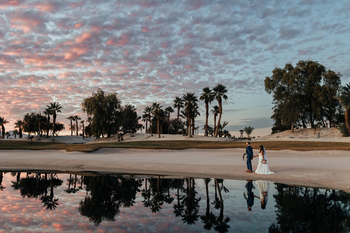 Bali Hai Wedding Photographer ,  Las Vegas sunset