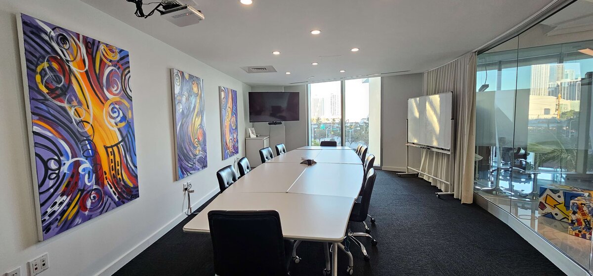 Large Conference Room with a long table