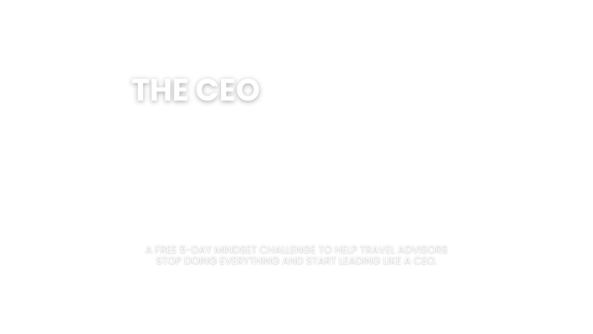 The CEO Shift for Travel Agents by Mary Beth Lynn, Systems and Assistants Coach