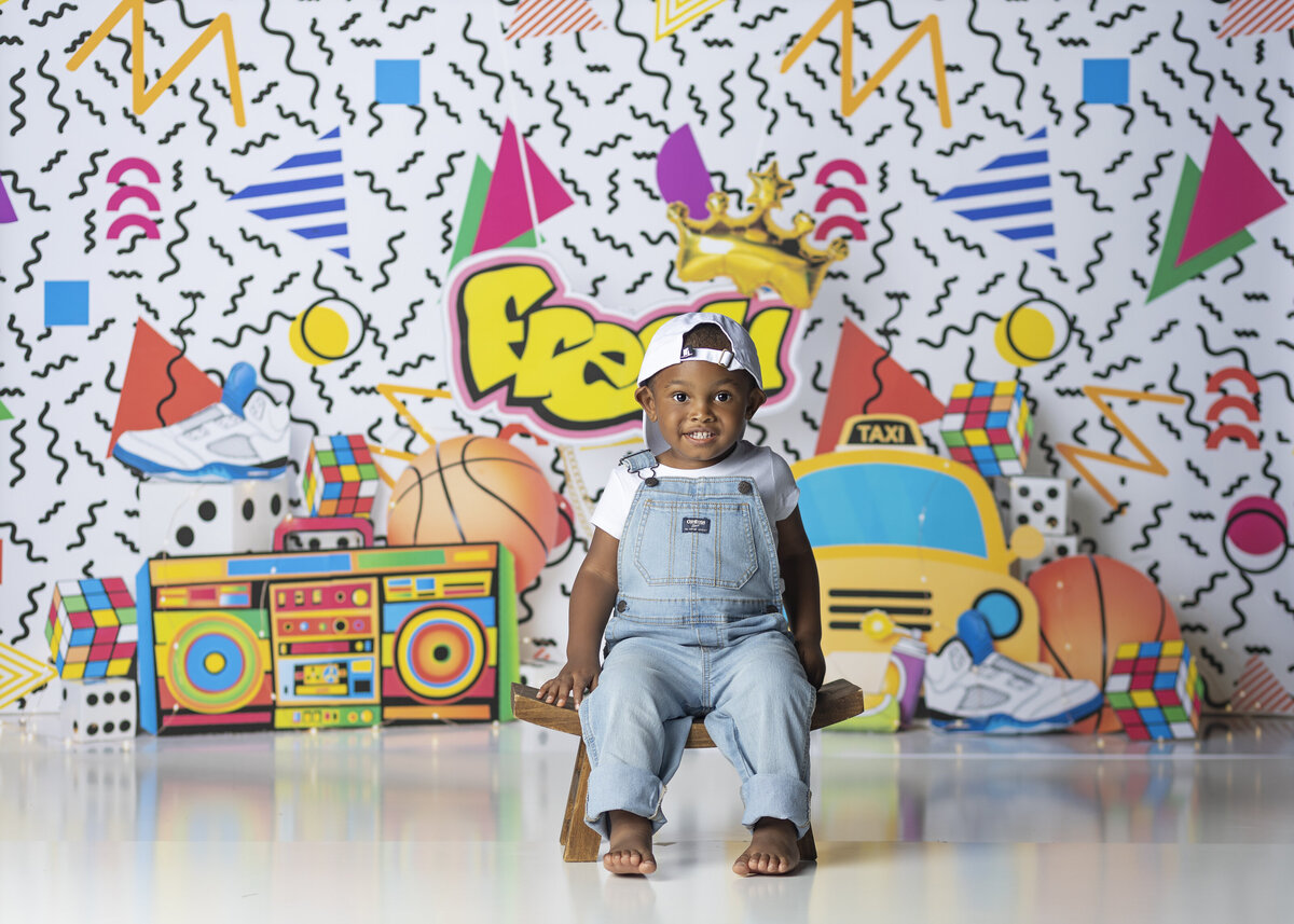 cake smash photography in Fayetteville Georgia