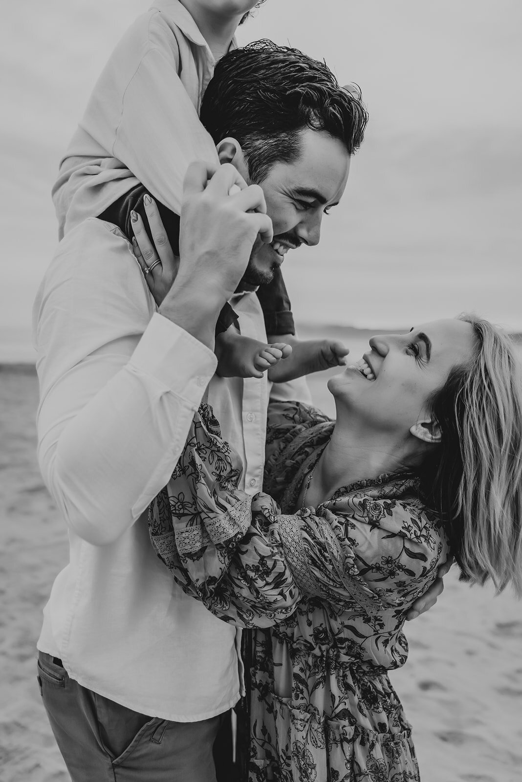 San Diego family photographer Coronado Beach  sunset session-4