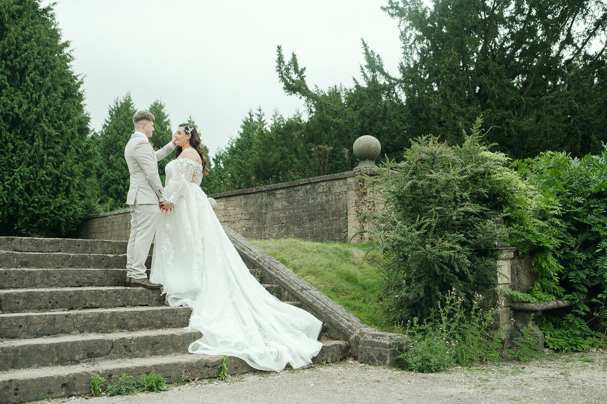 Romantic Nottingham Wedding at Newstead Abbey - Timeless Love in a Historic Setting-99