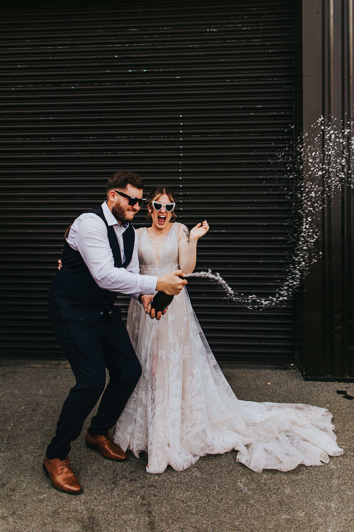 Alternative Wedding Photographers City Wedding Photography Nottingham Wedding Photographers Fun Weddings Alternative Couples2