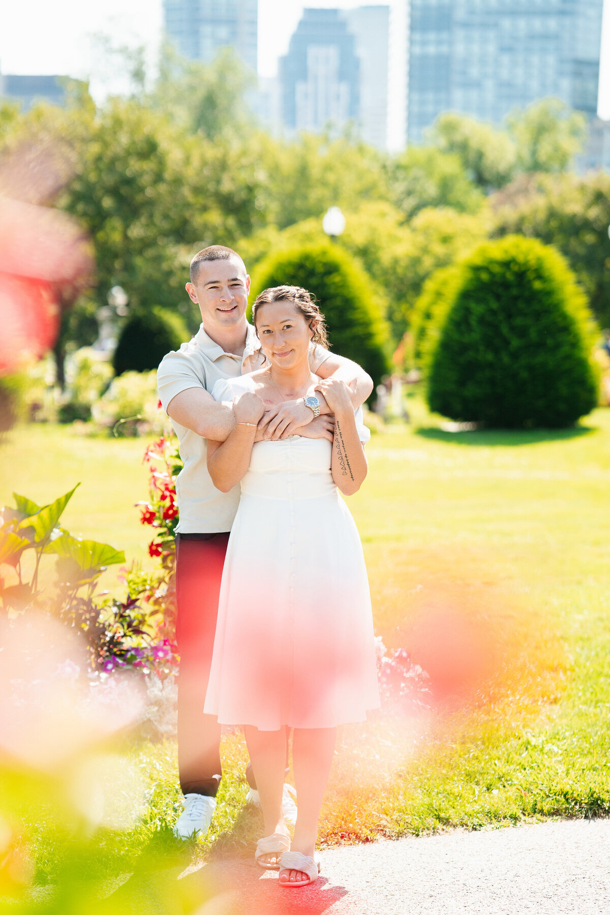 Romantic Boston engagement photography featuring emotional, editorial-style couple portraits.