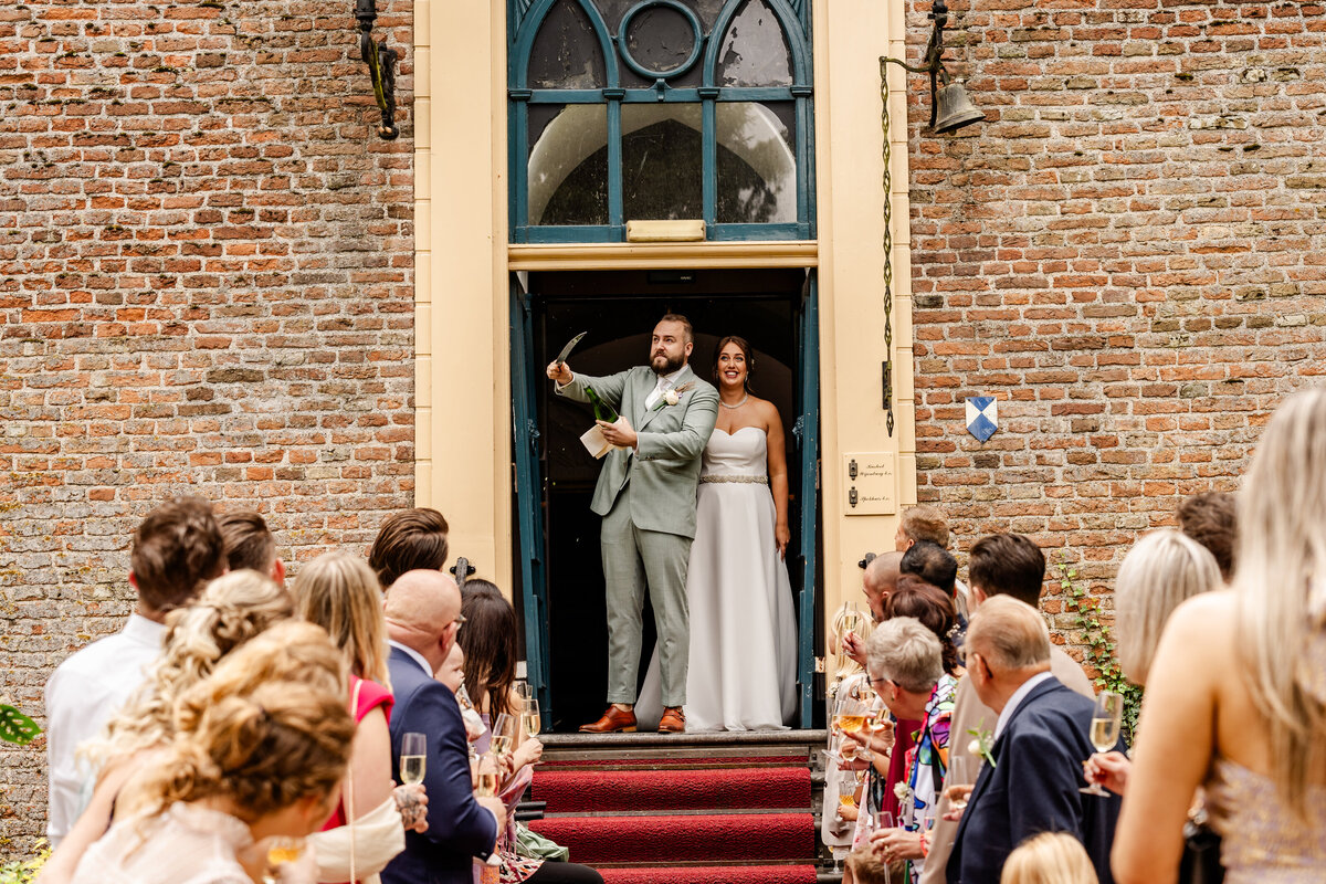 Felicitaties en toast