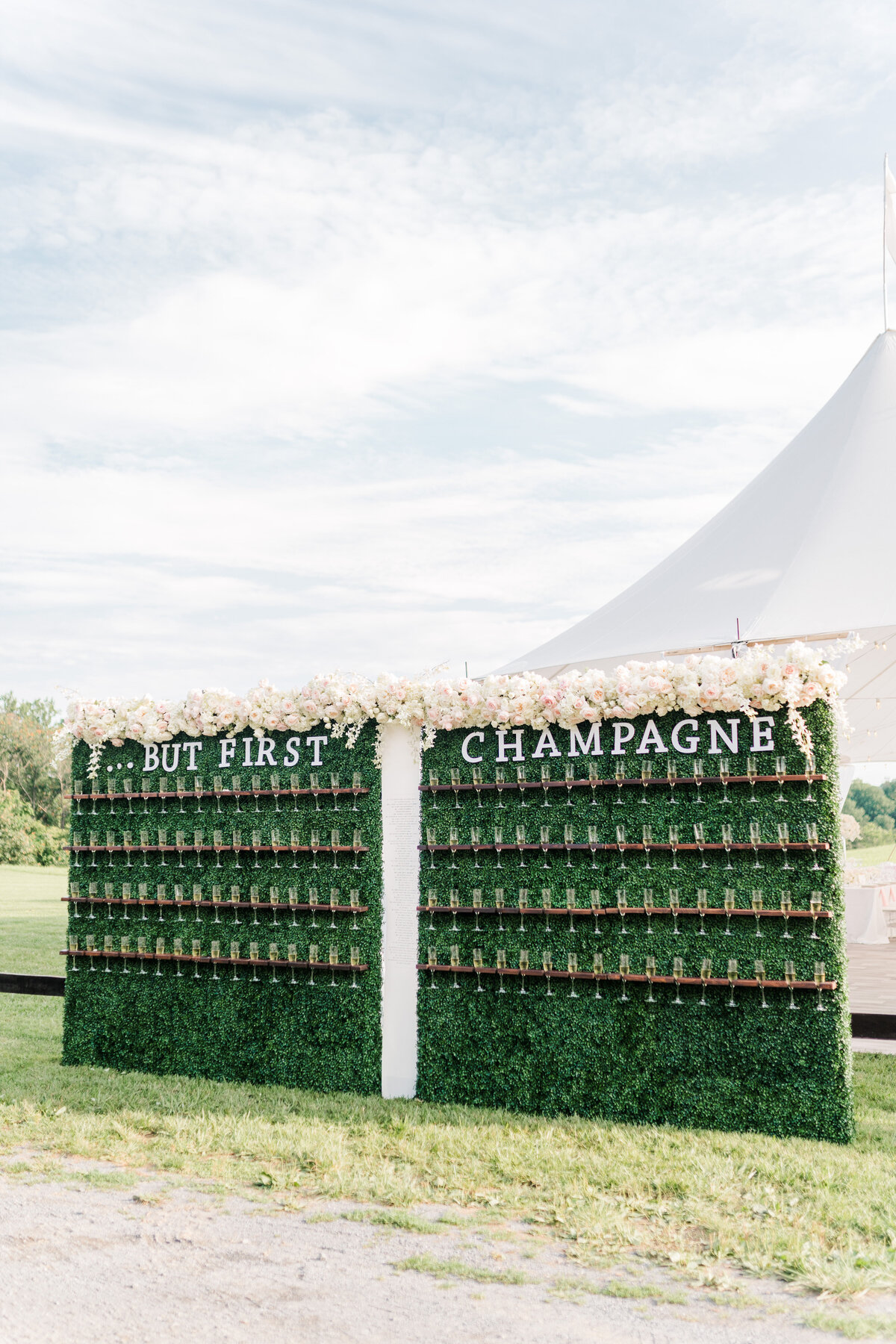 Classic Blush & Gold Goodstone Inn Wedding Reception Details Megan Kelsey Photography-1265