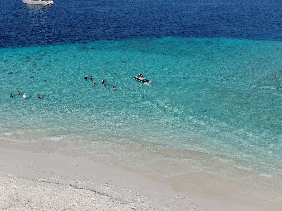 turquoise sea at beach