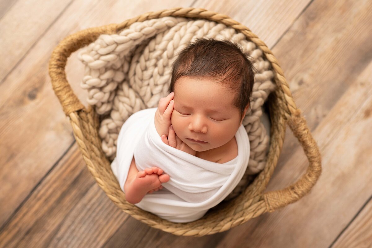 tri cities wa newborn boy basket