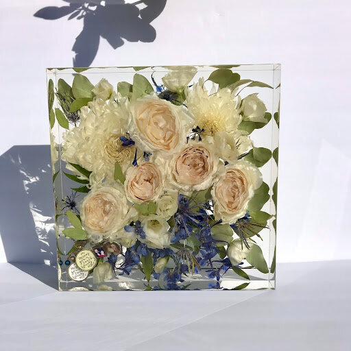 Resin Flower Preservation for Wedding Bouquets