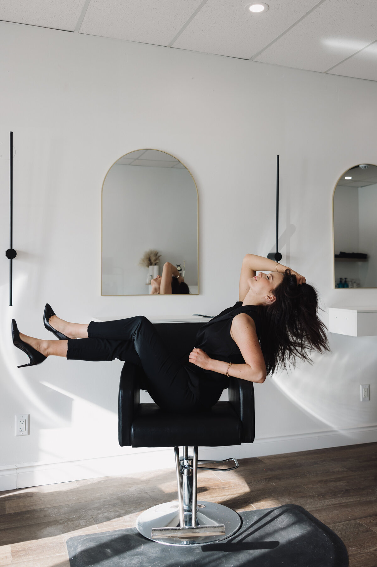Hair Salon Branding Shoot
