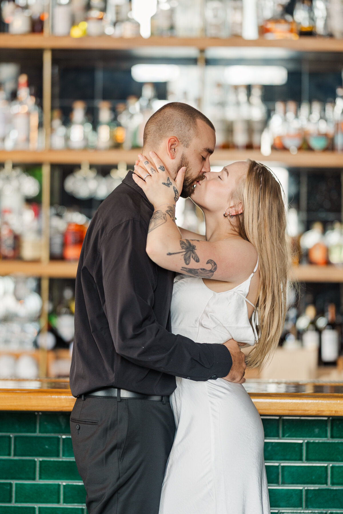 Claire Katan Creative true color engagment photographer.