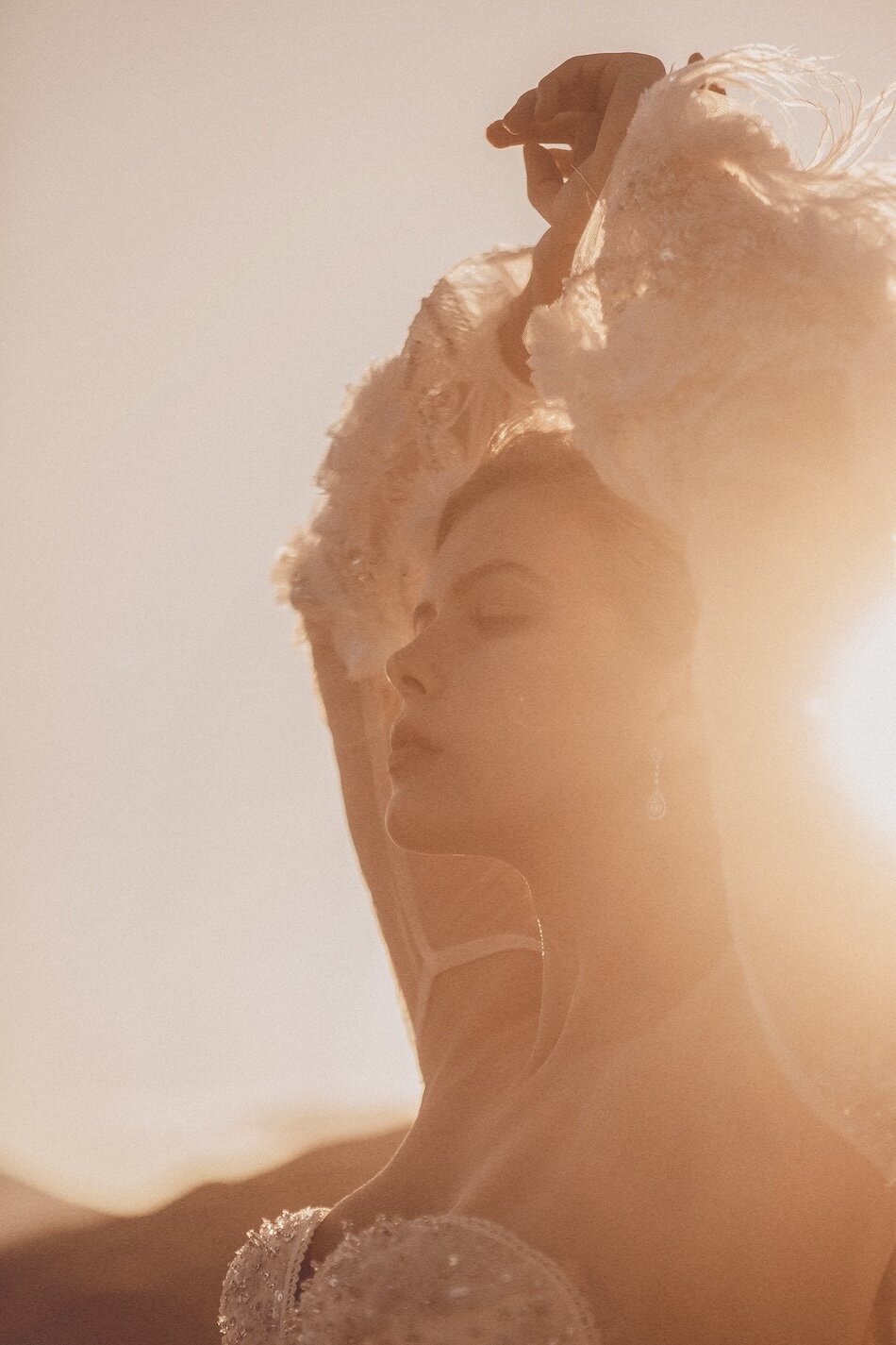 Luxury Editorial Photoshoot, Queenstown. Inbal Dror couture dress.