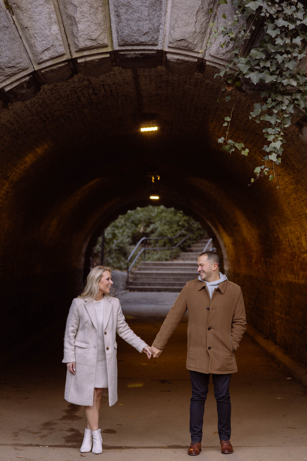 NYC-Central Park-The Plaza-Engagement-Session-Kate Neal Photography-New York-Philadelphia-Wedding Photographer