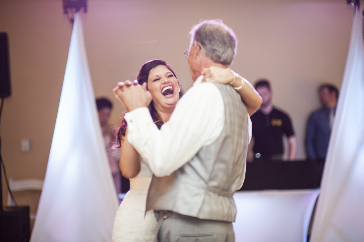 Father and Daughter  Dance Wedding Photo