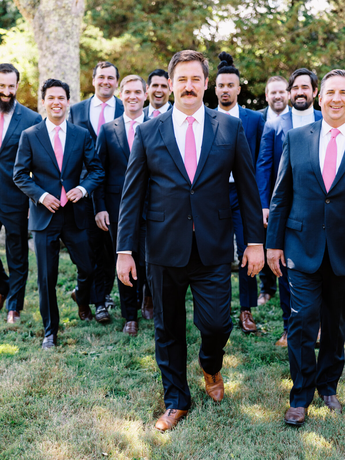 groom and groomsmen