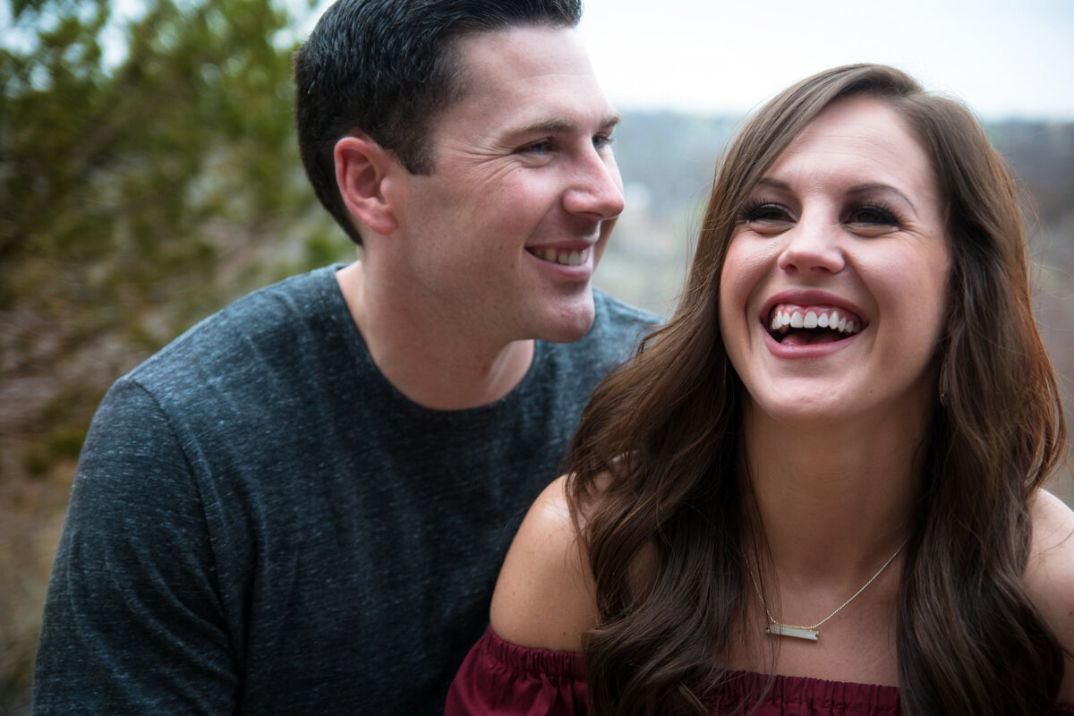 Couples engagement session