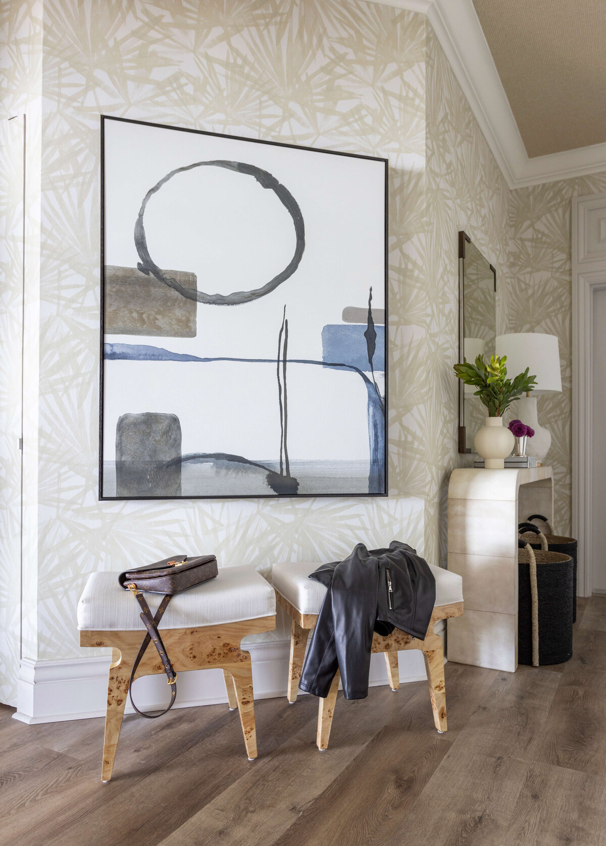 CarltonDunes Lola Interiors Foyer Amelia Island